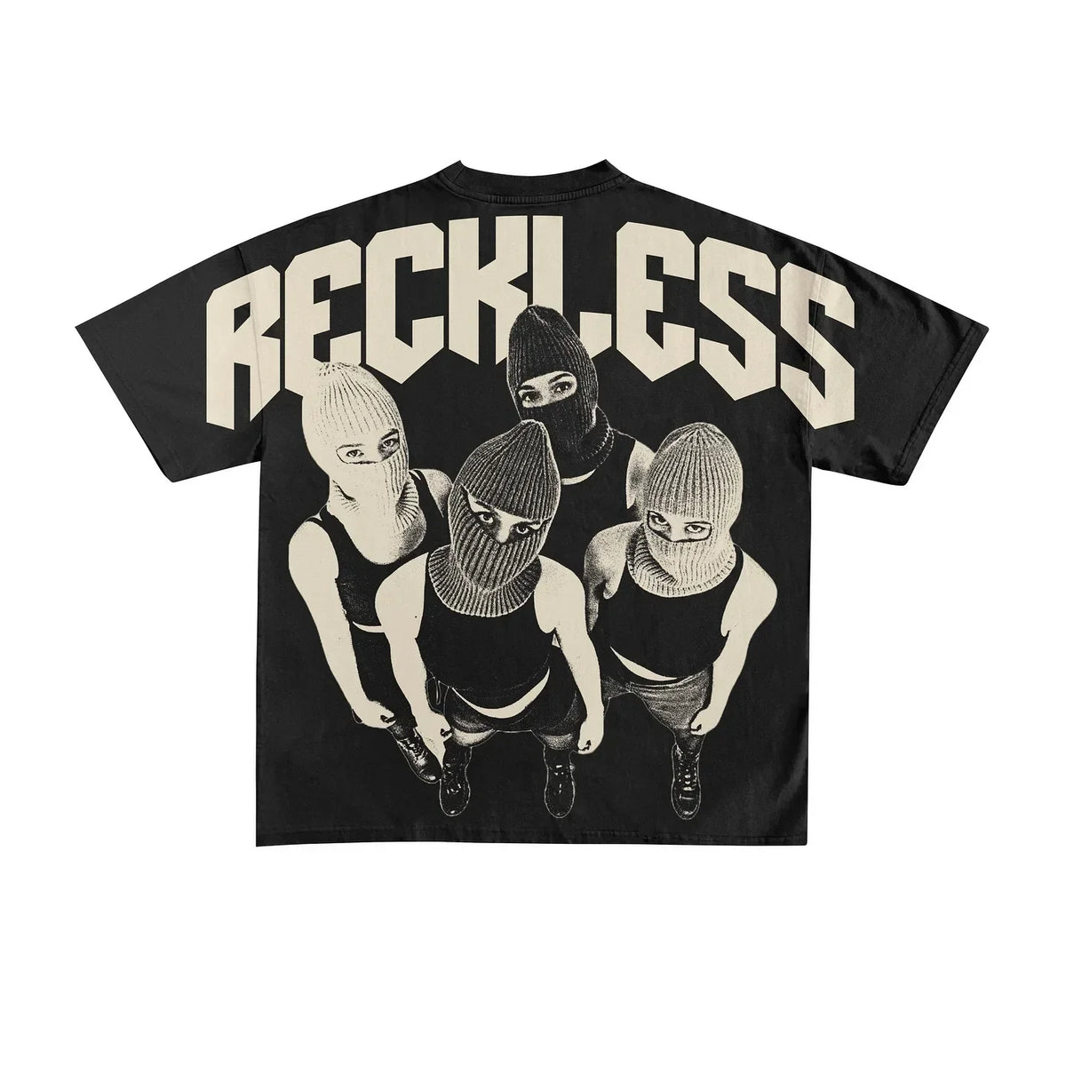 Streetwear T Shirt Clothes Hip Hop Rock Street Character Graphic Print Oversized T-Shirt Mens New Punk Short Sleeve Tops