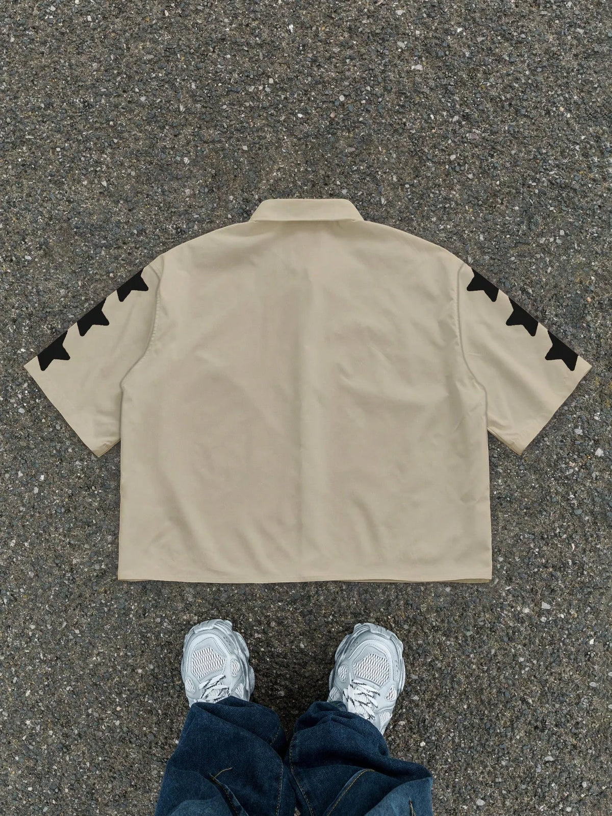 The new men's short-sleeved shirt for summer 2025 features a casual, fashionable comfortable and soft 3D letter pattern print