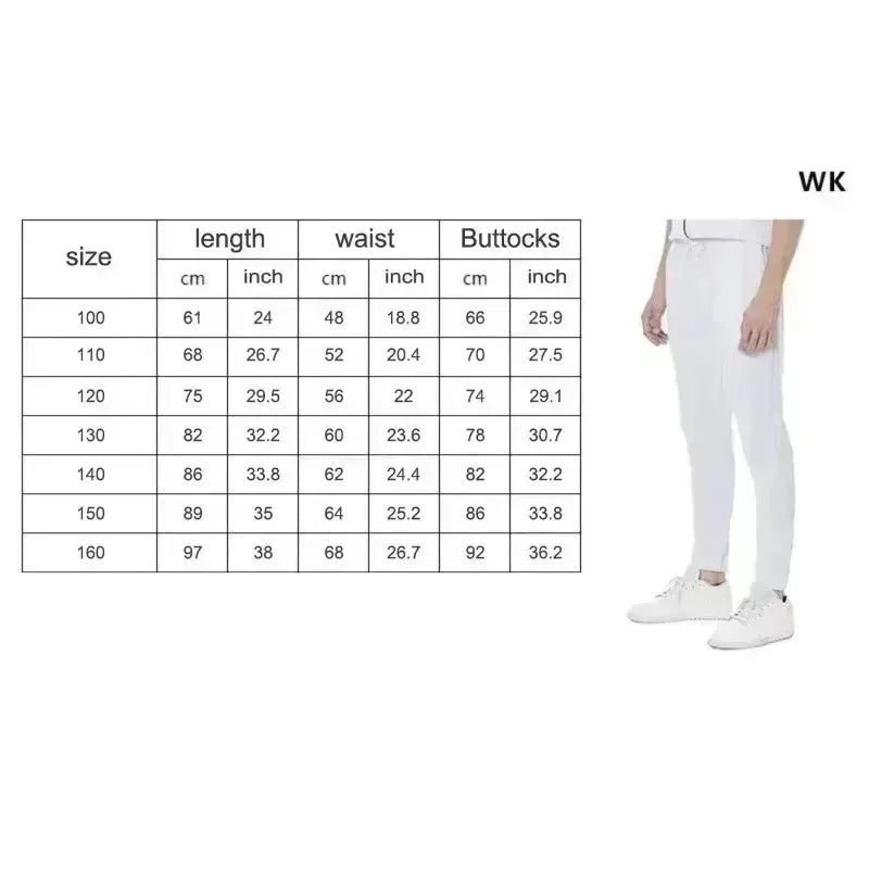 2026 Women's Number Graphic Pants Men's New Wide Leg Elastic Waist TrousersKids's Casual Summer Streetwear Pants