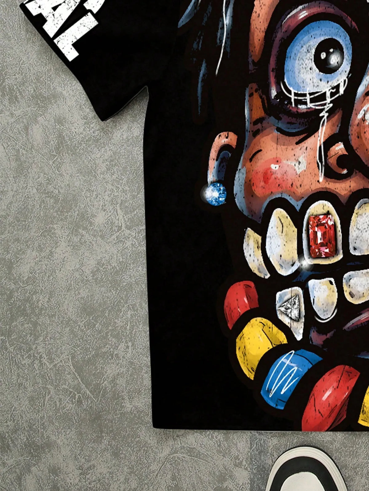 The 2026 summer new men's T-shirt features a casual fashionable comfortable soft and breathable 3D pattern print