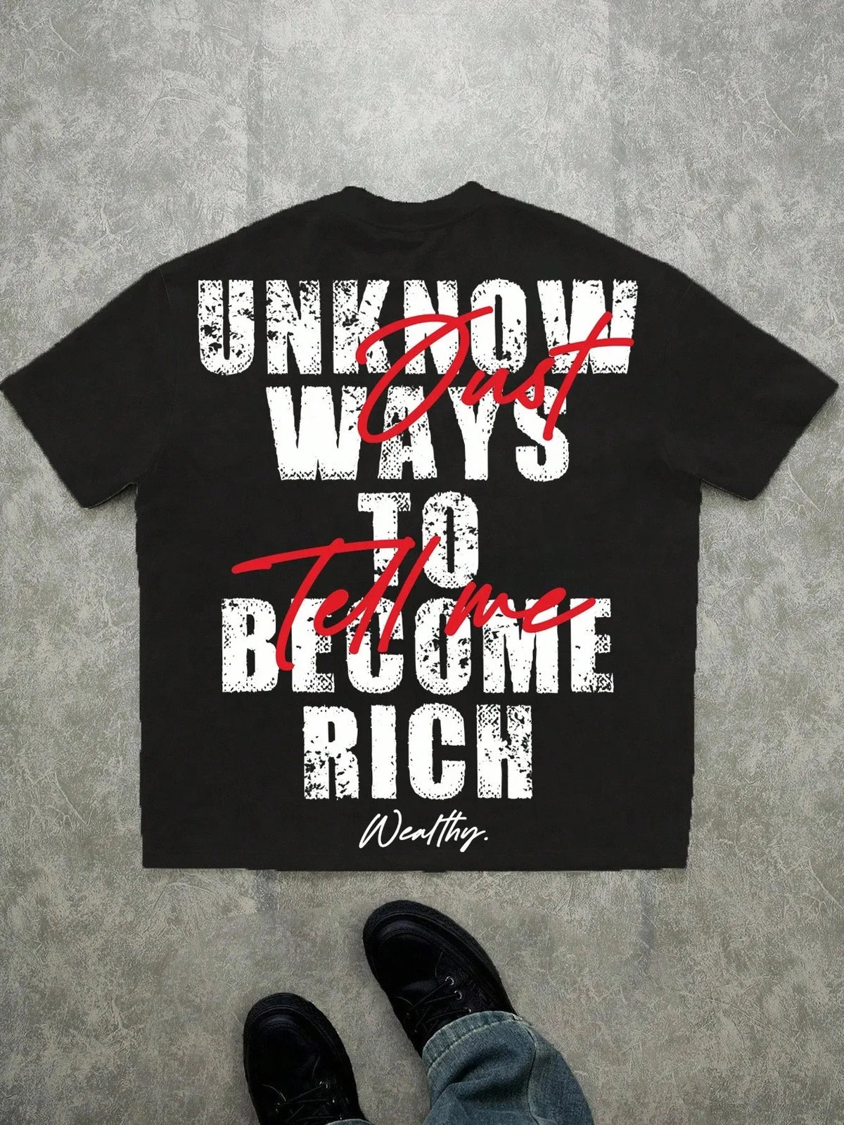 2026 Summer Men's T-shirt with Letter Print Breathable and Lightweight Casual Roller Skating Hip-Hop Style Male T-shirt